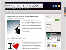 Tablet Screenshot of buscadaexcelencia.com.br